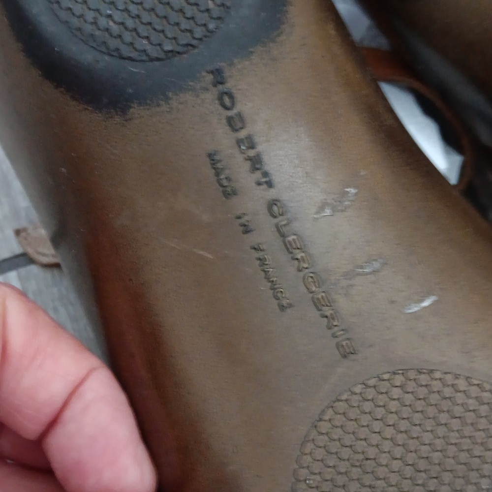ROBERT CLERGERIE..FUNKY SANDALS..SIZE 9.5 - Picture 6 of 11